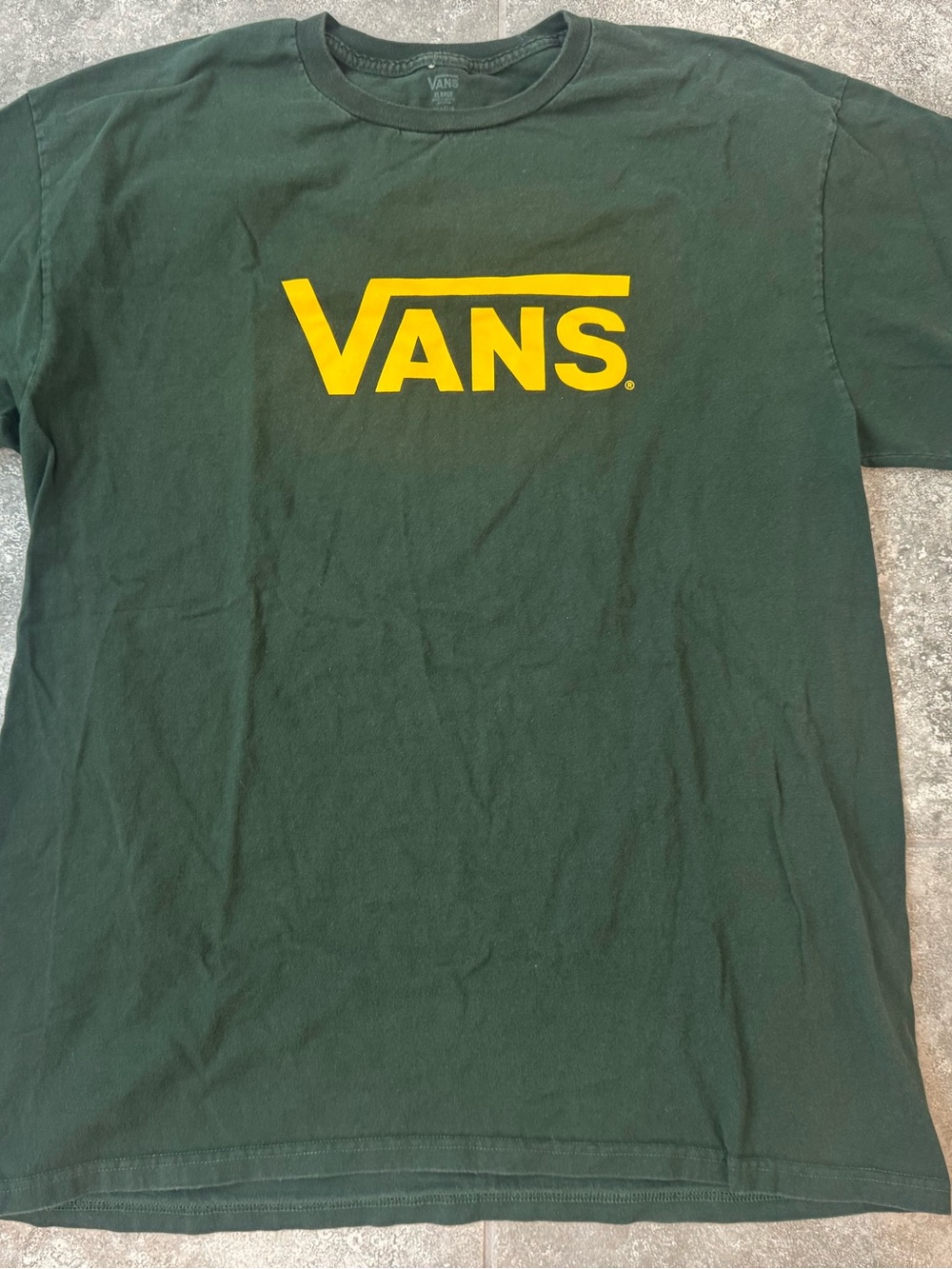 Vans tee bundle gray and green tees men’s XL - Picture 3 of 6